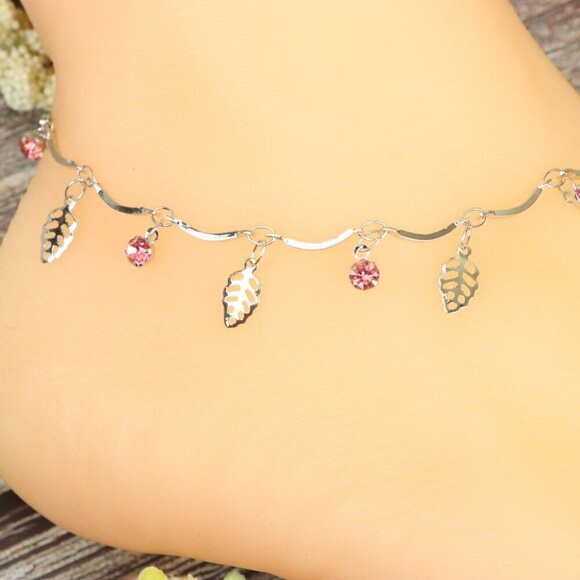 "Elegant Handmade Anklet – Delicate Jewelry for Women, MAR091574 - Picture 10 of 10